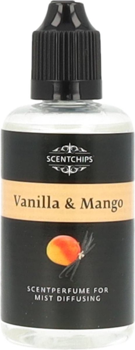 Goedkoopste Scentchips® Vanille & Mango - Geurolie Voor Aromadiffuser - Geurolie Voor Oliebrander - Navulling Geurbrander - Etherische Olie - Geurverspreiders - Verdamper