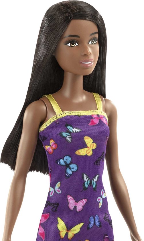Barbie Pop Modepop Paarse Jurk Vlinders Barbie-accessoires. — afbeelding 4