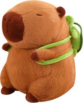 Klikkopers® - Capybara Knuffel - 26 CM - Capibara Knuffel - Kawaii Knuffel - Kawaii Kussen