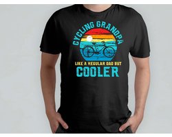 Cycling Grandpa - T Shirt - bicycle - bike - cycling - bikelife - fiets - fietsen - fietslife - fietstocht