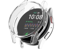 foto van Strap-it Schokbestendig TPU hoesje - bescherming - geschikt voor de Samsung Galaxy Watch 7 - 40mm (transparant)