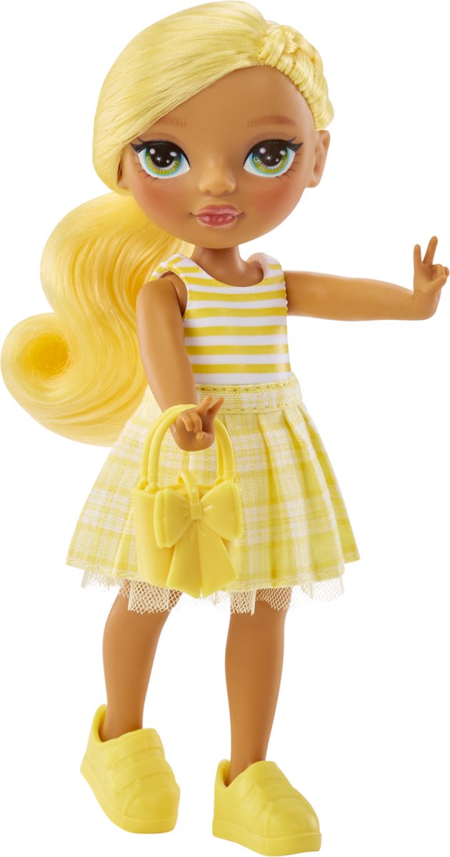 Rainbow High Littles minipop - Daisy (geel) — afbeelding 6