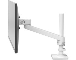 Ergotron NX - Bevestigingskit - voor Beeldscherm - wit - schermgrootte: 34" - te monteren op bureau