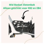 EB2 - EB4 SLOTBAK - mid basket - bak midden fatbike - Past alleen op EB2 EB4! - Sache Bikes