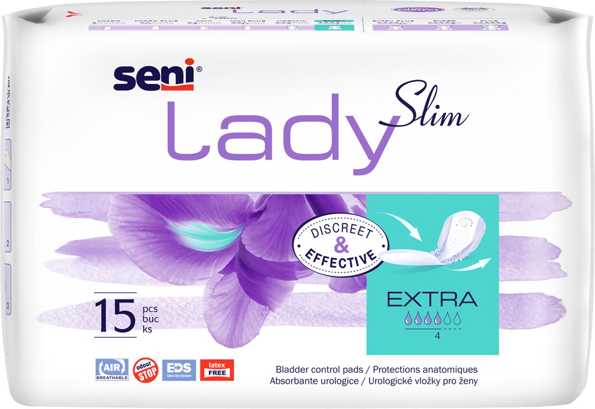 Goedkoopste Seni Lady Slim Extra Incontinentieverband (15 stuks