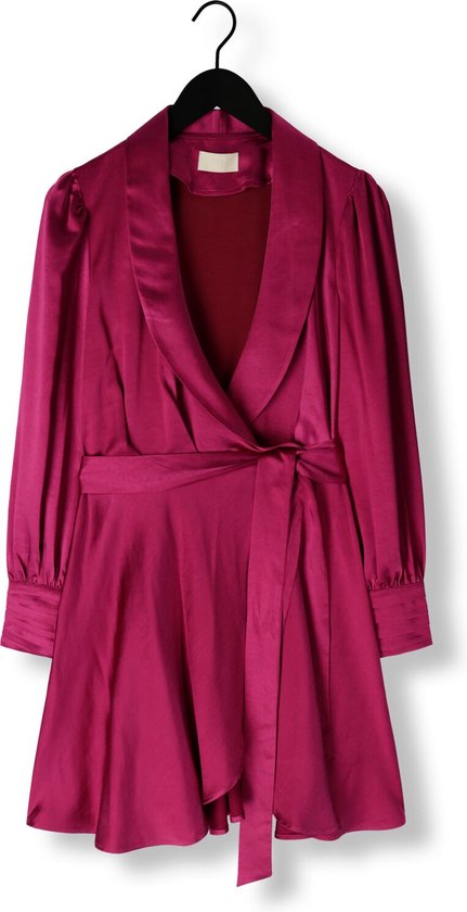 Notre-V Nv-doris Satin Dress Jurken Dames - Rok - Jurk - Roze - Maat XS