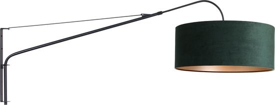 Steinhauer wandlamp Elegant classy - zwart - - 8133ZW