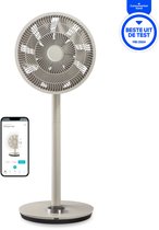 Duux Whisper Flex - Smart Statiefventilator - Staande Ventilator Geruisloos - Greige