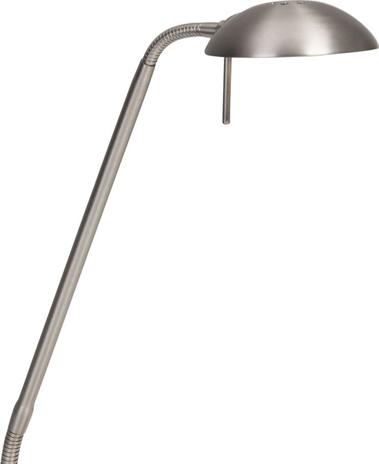 Tafellamp Biron | 1 lichts | brons / bruin | glas / metaal | in hoogte verstelbaar tot 52 cm | bureaulamp | modern / industrieel design