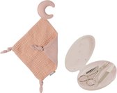 Bébé-jou Pure Cotton Knuffel Cadeau Set Roze