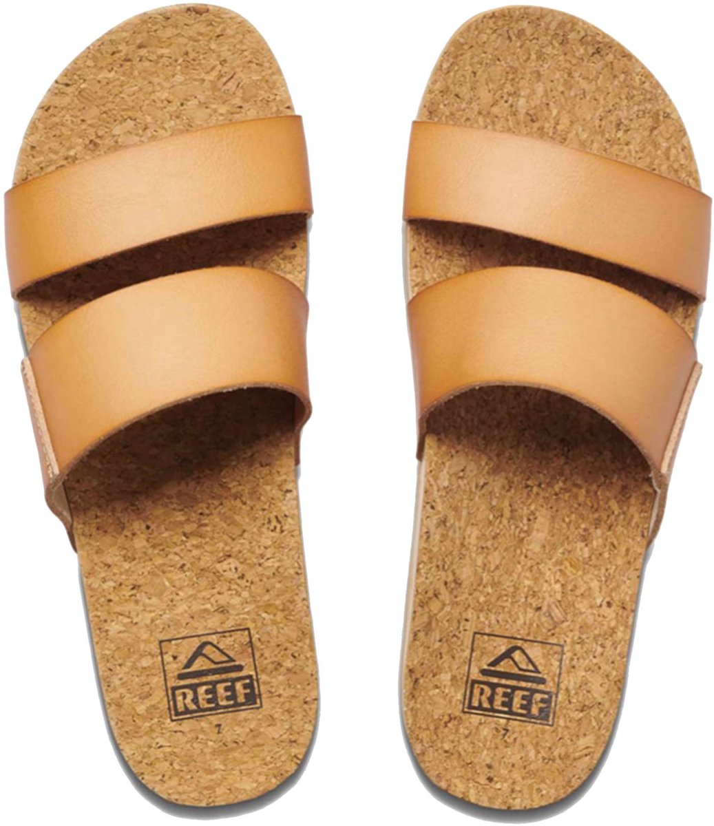 Reef CUSHION VISTA HI NATURAL Volwassenen Dames slippers Bruin