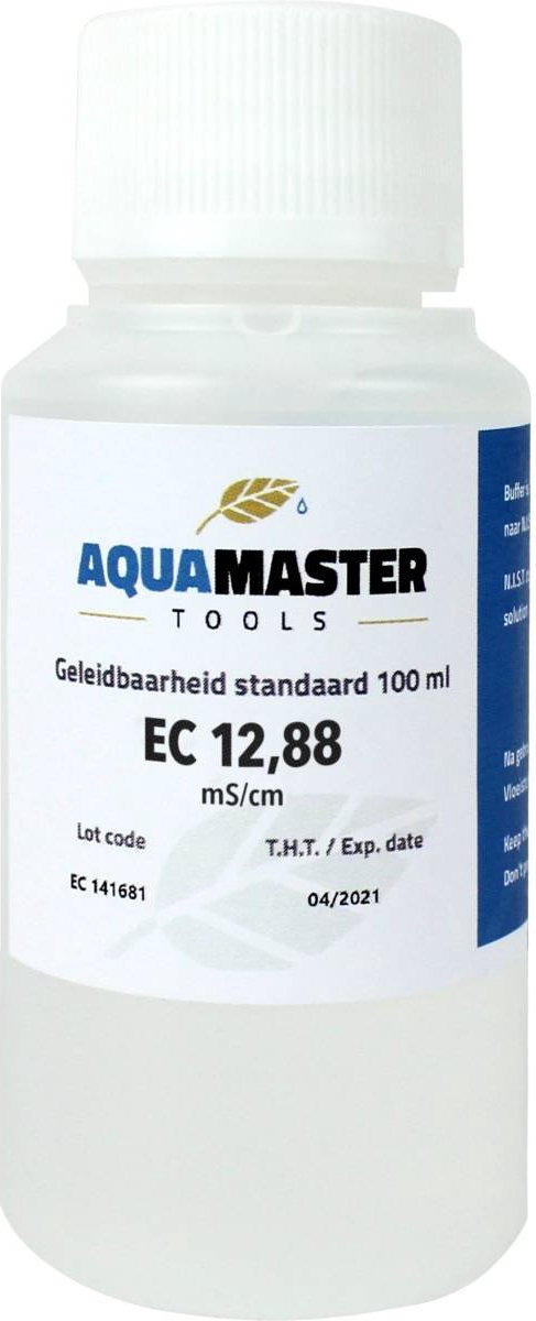 Kalibratie Vloeistof EC 12,88 - 100 ml - Aqua Master tools