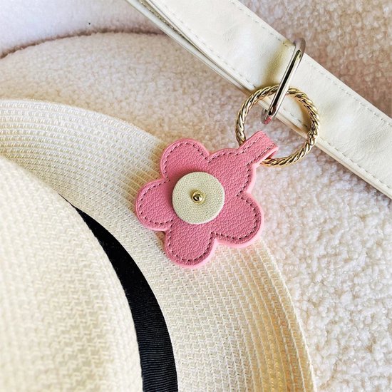 Pinces à chapeaux pour voyage, sacs, sacs à dos, sacs fourre-tout, valises, pinces à chapeau en cuir en forme de fleur, accessoires porte-clés pour chapeaux Wit