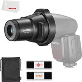 Godox AK-R21 Projectieadapter voor Flitsers: Creatieve Verlichtingsmogelijkheden