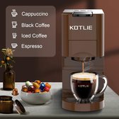 KOTLIE 4-in-1 Espressomachine voor Eén Persoon - Compact en Veelzijdig