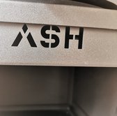 ASH - Plancha barbecue zwart met grillring - Buitenkoken - Grillring BBQ - Plancha Bakken