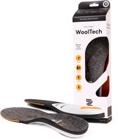 52Bones WoolTech High Arch - inlegzolen hoge voetboog - skiën, wandelen en outdoor activiteiten - warm wol - maat 37/38