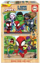 Puzzel Educa Spidey & His Amazing Friends (2 x 25 pcs)