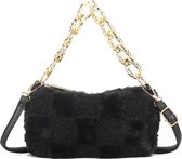 Giuliano Sac bandoulière en simili cuir Puck - Teddy - Zwart