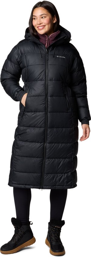 Columbia Pike Lake™ II Long Jacket Women's Outdoorjas - BLACK - Maat L