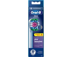 Oral-B 3D White Pro - Opzetborstels 4 Stuks
