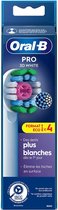 Bol.com Oral-B 3D White Pro - Opzetborstels 4 Stuks aanbieding