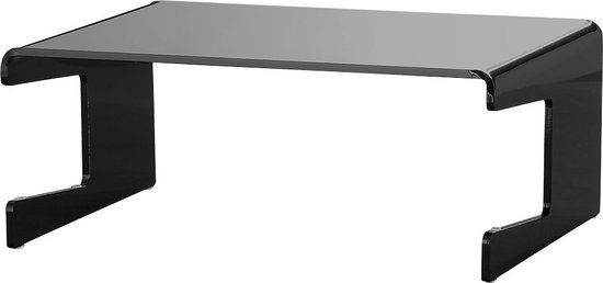 Acryl monitorstandaard, beeldschermverhoging, monitorverhoging