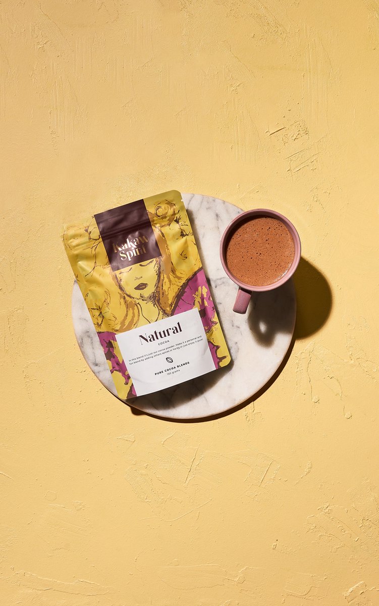 Goedkoopste Kakaw Spirit Biologische Pure Cacao poeder Natural Blend 150 Gram Dagelijks gebruik - Ceremonial cacao