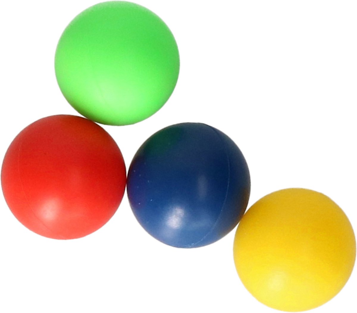 Atosa sports Beachball set - hout - groen - strand sport speelset - met 5x balletjes