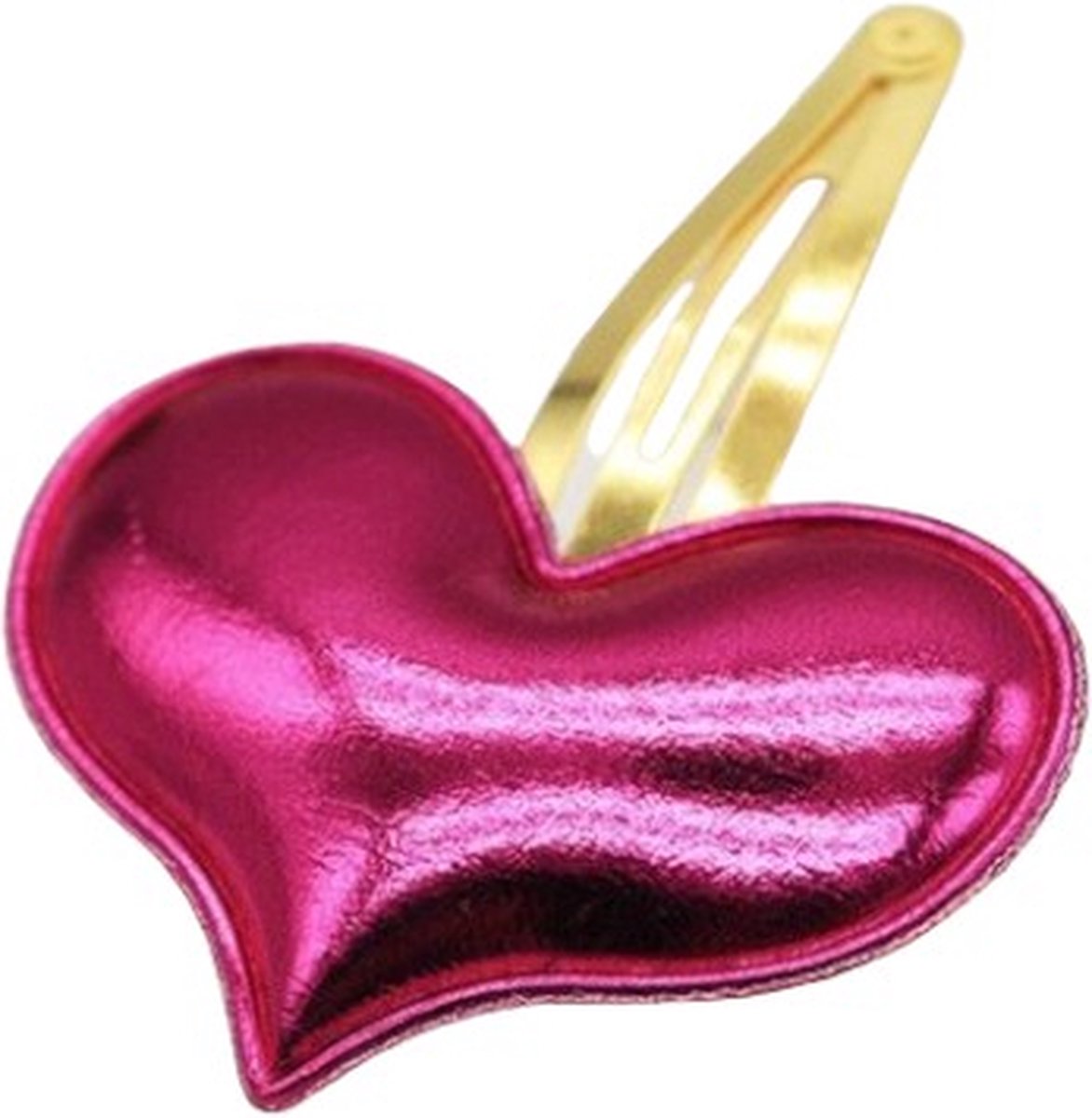 Hiden - Kinder Haarspeld - Haarklem - Haarspeldjes meisje - Haardecoratie - Beauty & Verzorging - Roze Hartje - 2 stuks