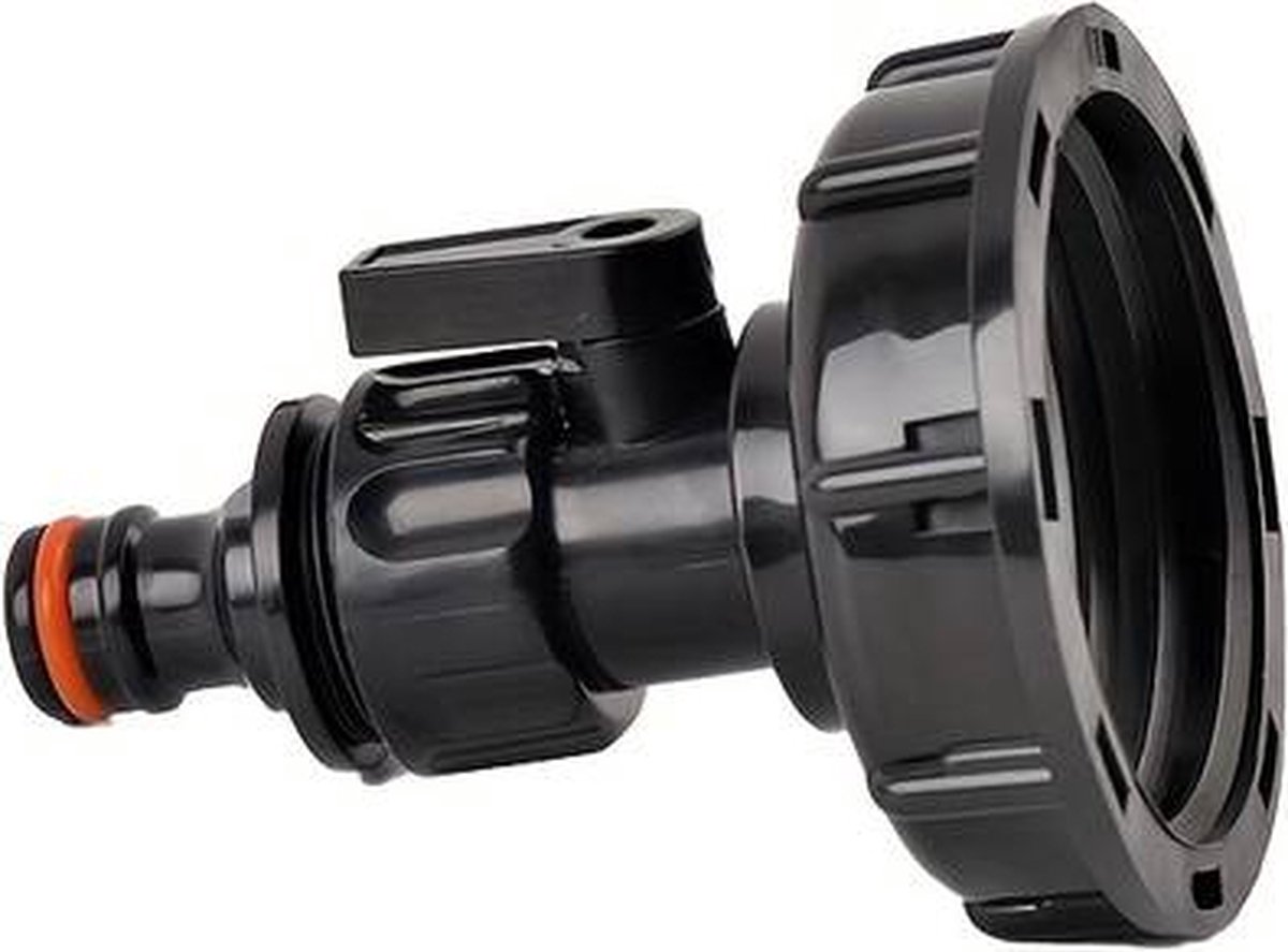 Adapter voor IBC-containers met slangaansluiting en afsluitkraan S60x6 Adapter voor IBC-containers met slangaansluiting en afsluitkraan S60x6