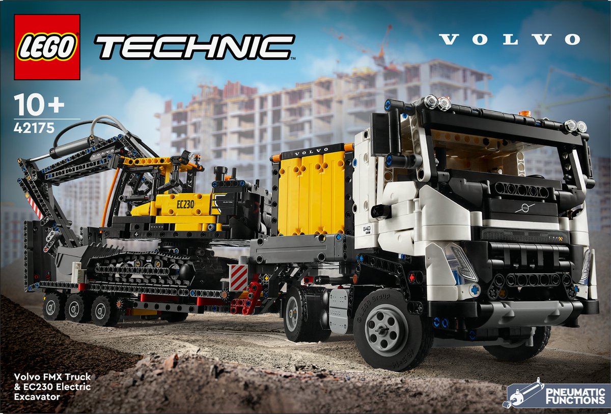 LEGO Technic Volvo FMX truck & EC230 elektrische graafmachine 42175 — afbeelding 20