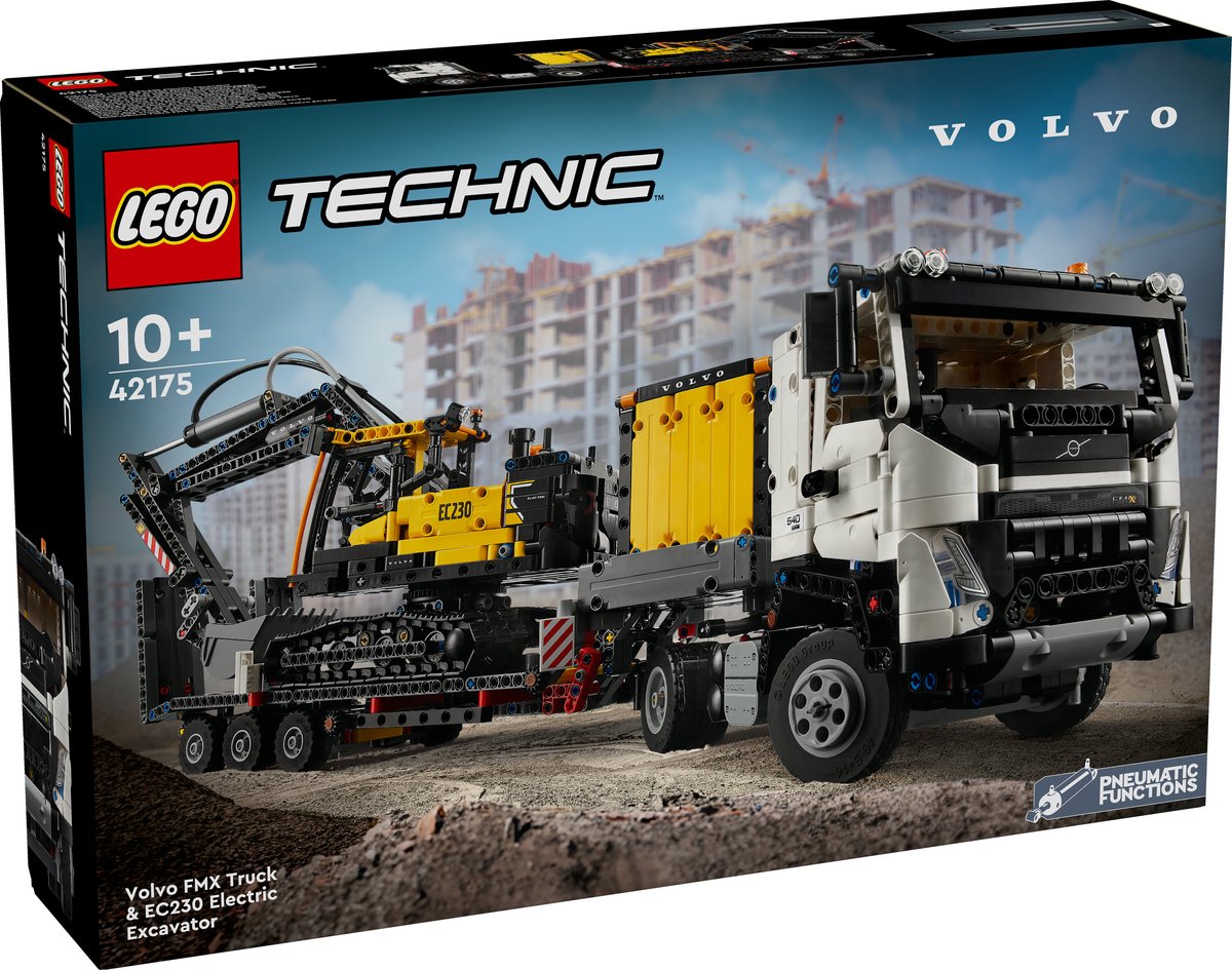 LEGO Technic Volvo FMX truck & EC230 elektrische graafmachine 42175 — afbeelding 17