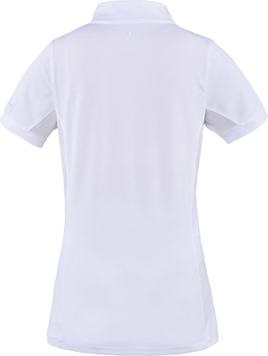 Chemise écourtée blanche HommeGirls en solde
