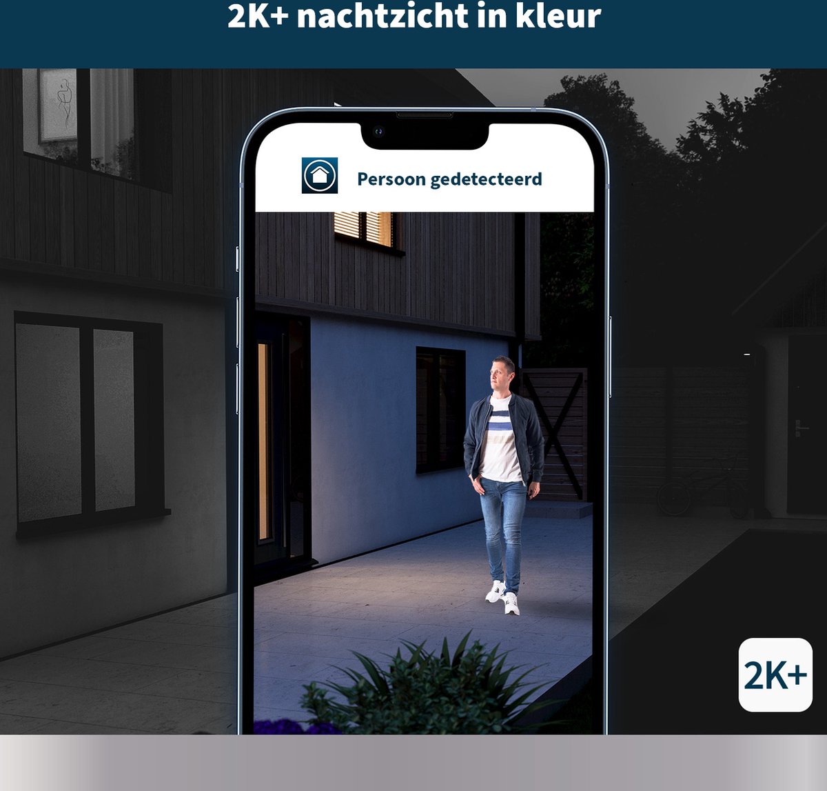 Arlo Pro 5 2K+ draadloze beveiligingscamera voor buiten - 2 IP-Camera's, wit – foto 3