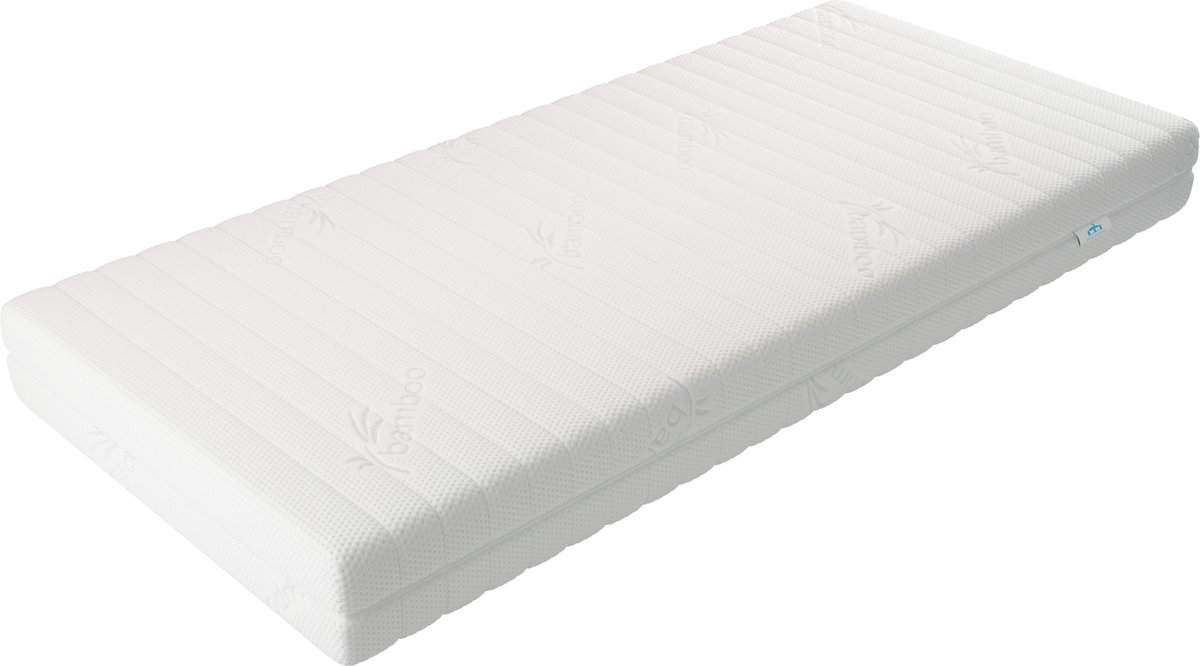 Zenn Bedding Matras 80x200 cm - Hotel XXL - PREMIUM - Nasa Koudschuim - 14CM - Orthopedisch - Anti-allergie - Afritsbaar / Wasbaar - Medium