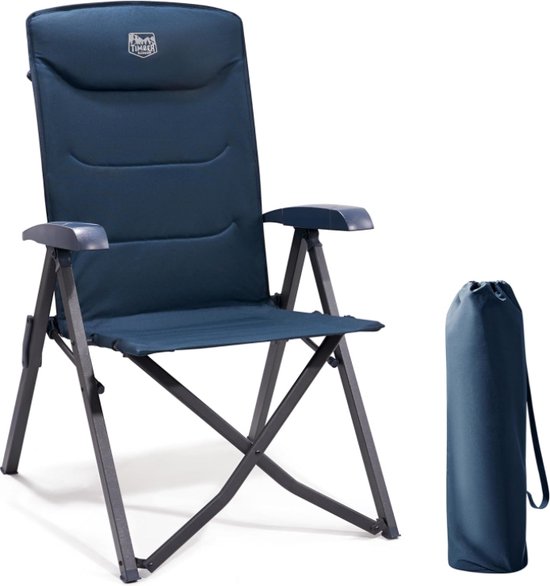 TIMBER RIDGE 2-delige campingstoel, opvouwbaar, belastbaar tot 260 kg
