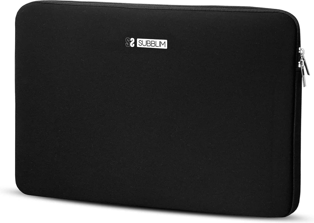 Generico Subblim Business Sleeve Neoprene V2 15.6´´ Laptophoes Zwart