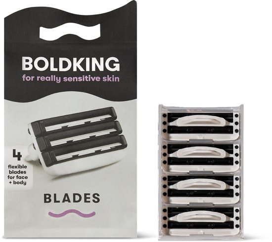 Boldking The Refill Blades 4x - scheermesjes