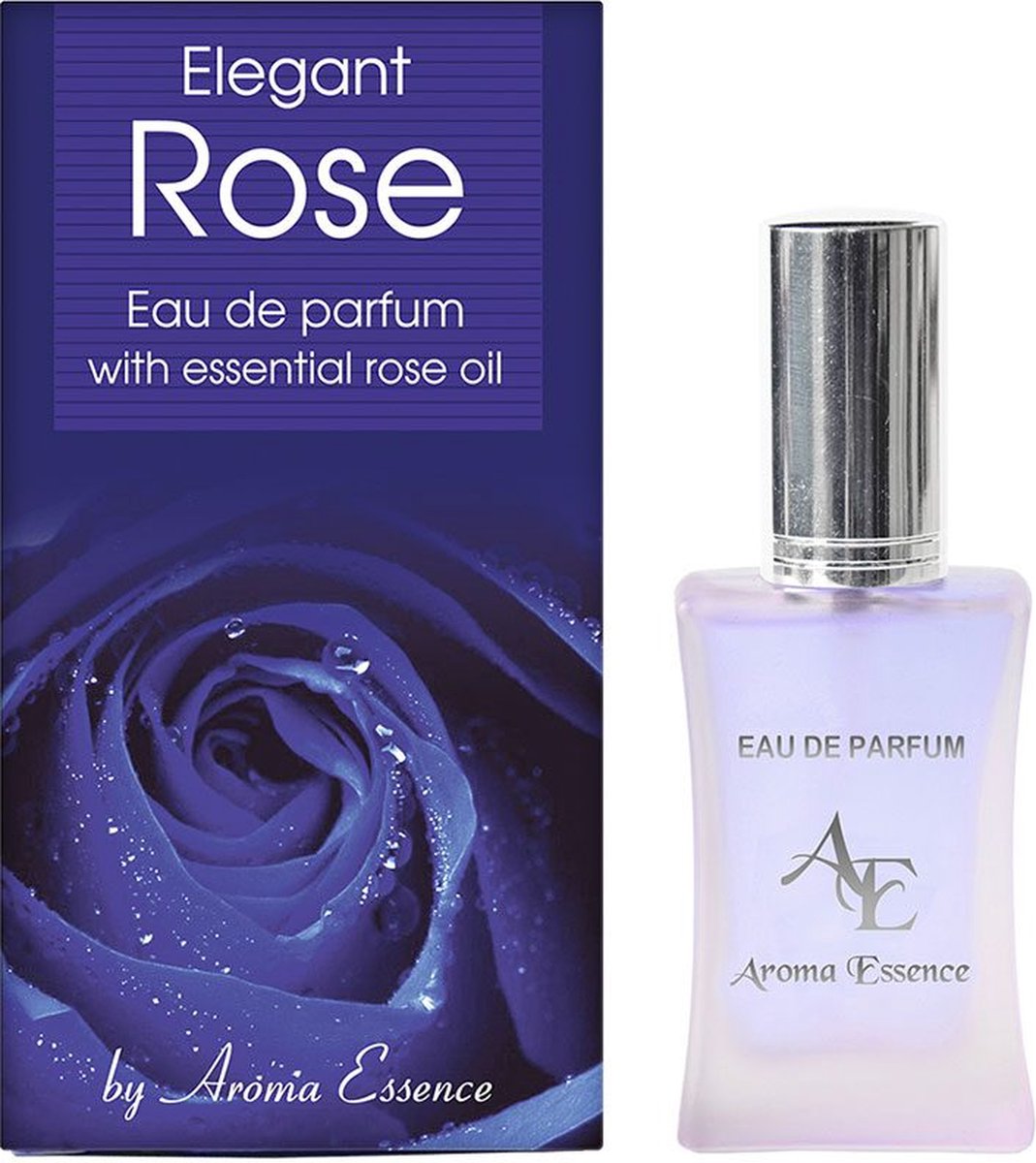 Goedkoopste Eau De Parfum ELEGANT met puur rozenolie uit Bulgarije - honing - vanille - hout 35ml