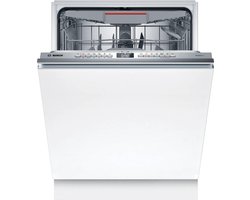 Bosch SBV6YCX02E - Vaatwasser - inbouwvaatwasser - Volledig integreerbaar - PerfectDry met zeolith: perfecte droogresultaten met een laag energieverbruik - Energielabel A - Besteklade - Extra Hoog model