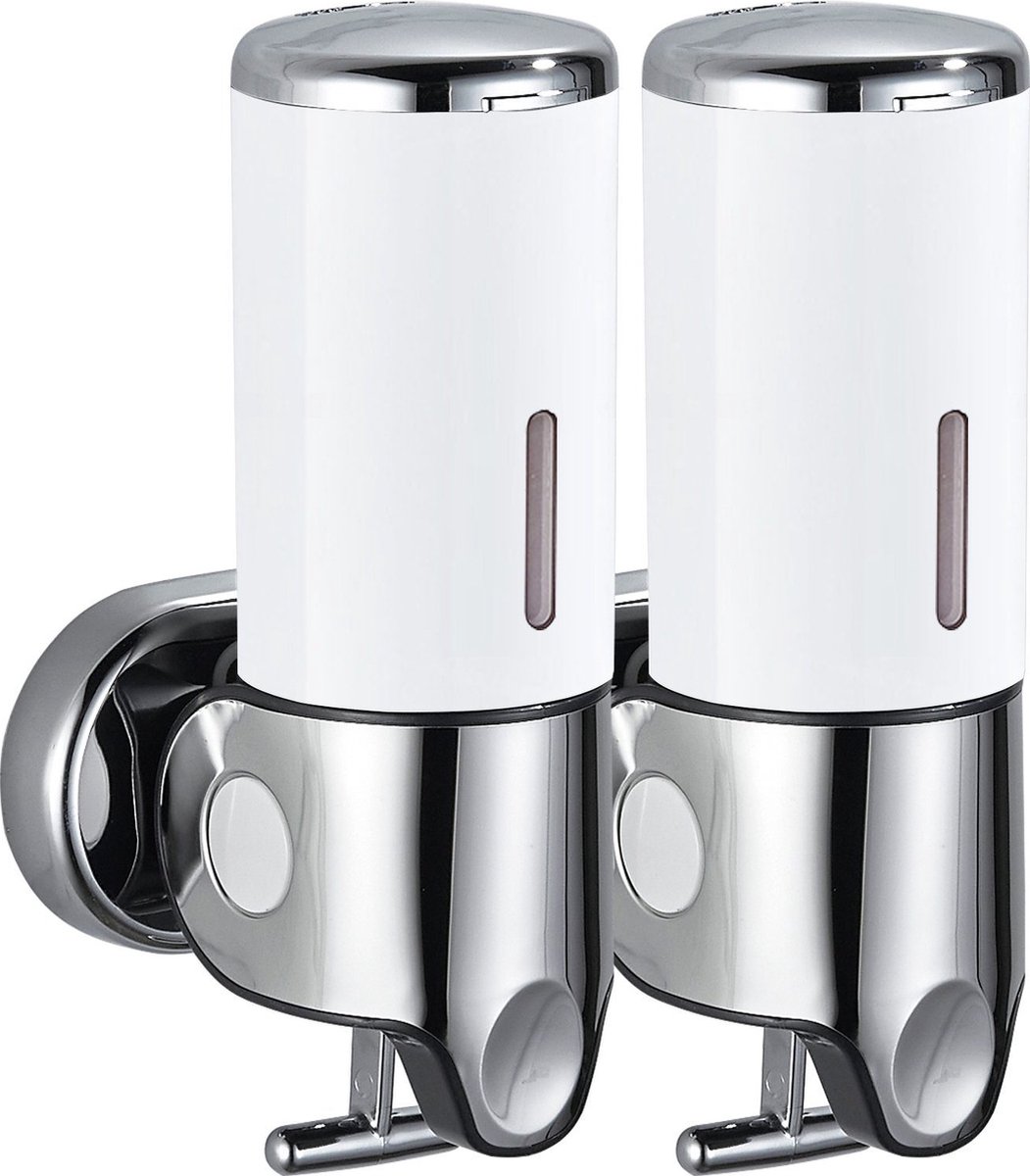 DAKYAM zeepdispenser wandzeepdispenser 1000ml Wit
