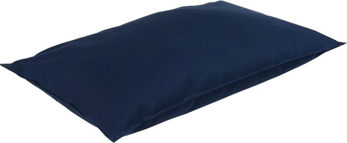 Linen & More Sollana Marine | 35 X 60 | Sierkussen Voor Woonkamer Of Slaapkamer Blauw