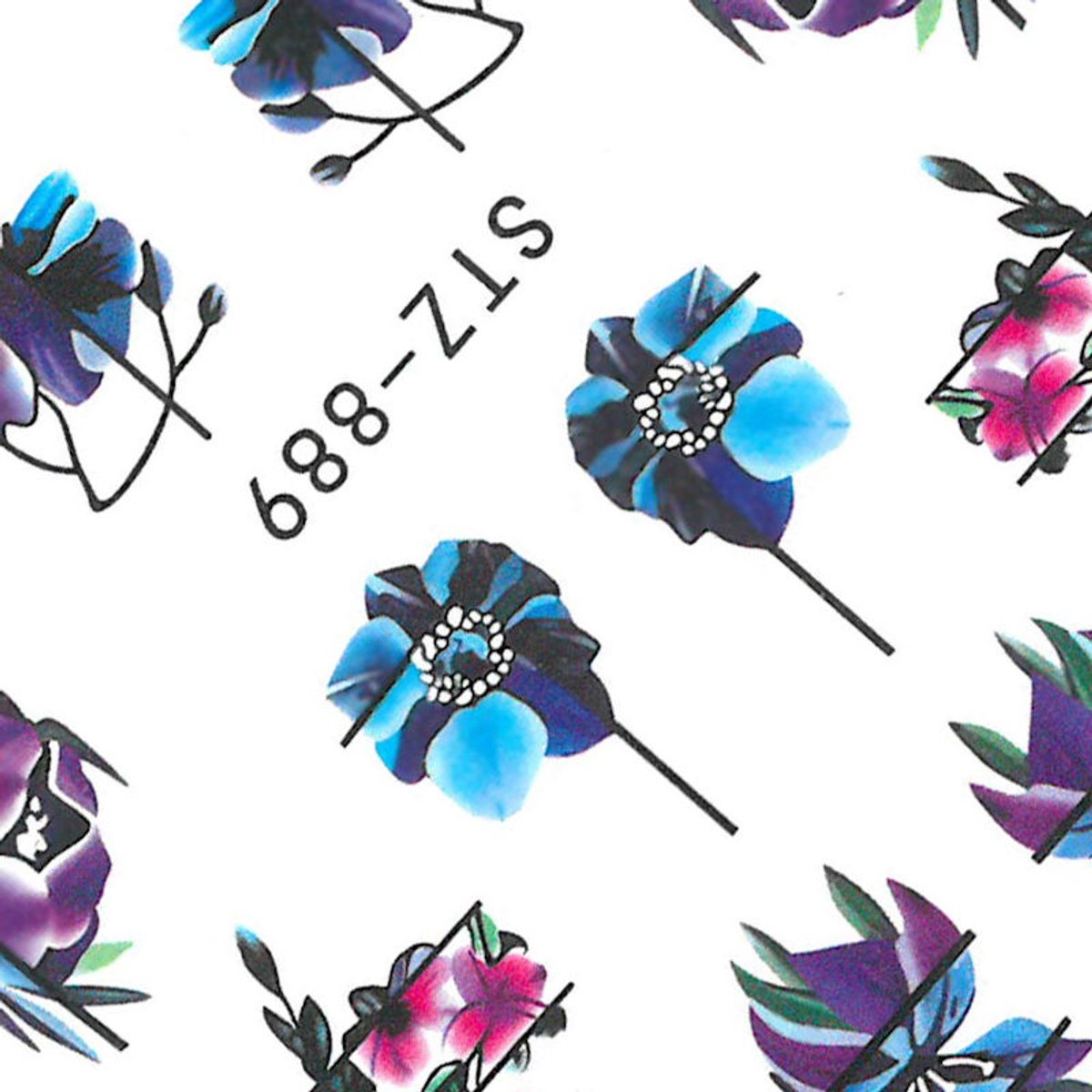 DRM Nagel Waterdecals STZ-889