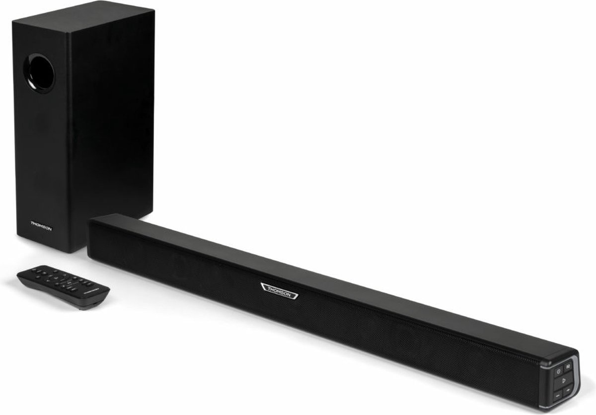 Afbeelding 2 van THOMSON SB350BTS - 2.1 soundbar - 300W - Bluetooth 5.0 - Bedrade subwoofer - Lichtindicatoren