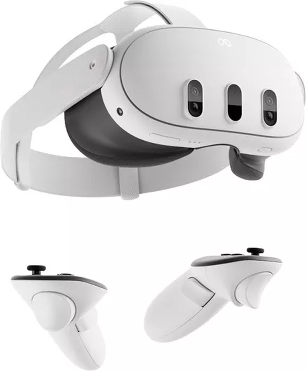 Meta Quest 3 - 128GB Headset (Oculus) (UK) (VR) thumbnail 2