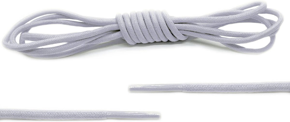 The Kicks Don Wax Veters Rond - 70 cm - Wit - 2 mm