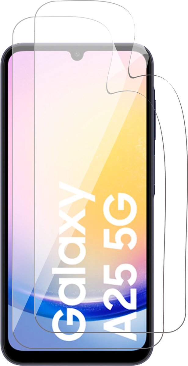 Screenprotector geschikt voor Samsung Galaxy A24 / A25 - 2x FlexGuard Screen Protector
