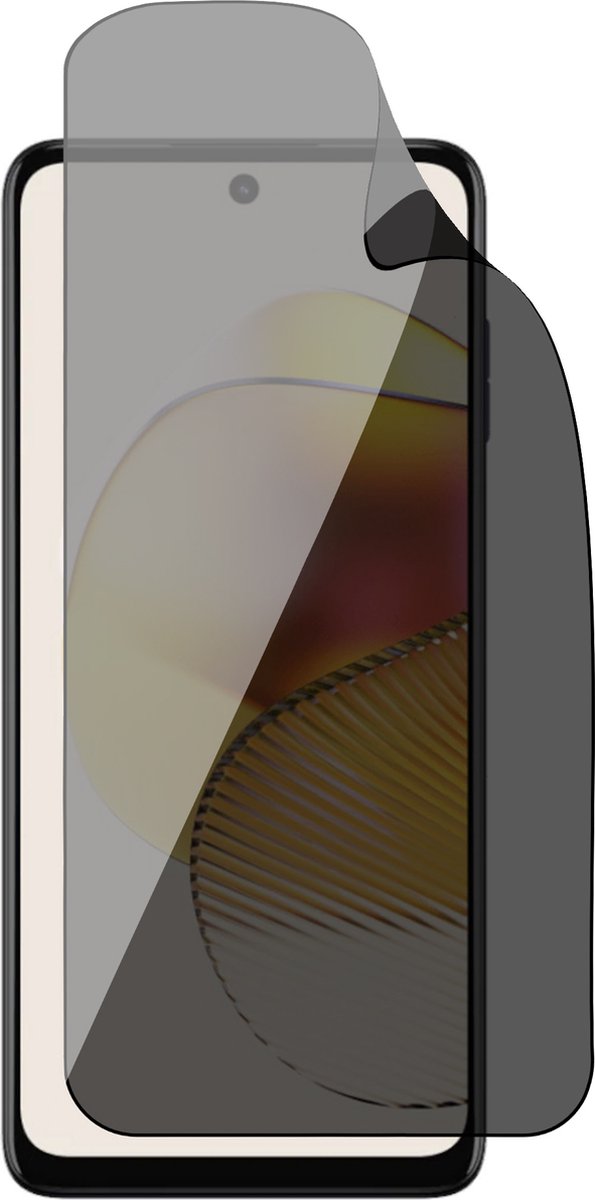Privacy Screenprotector geschikt voor Motorola Moto G73 - 1x FlexGuard Screen Protector