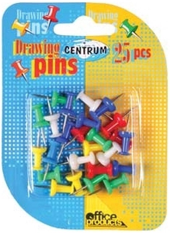 Planche à épingles colorées à dessiner 25 pièces